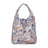 Einkaufstasche ECO CHIC faltbar 56x38x10cm Kunststoff 100% recycelt Schmetterlingen Grau