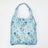 Einkaufstasche ECO CHIC faltbar 56x38x10cm Kunststoff 100% recycelt Skifaherer Hellblau