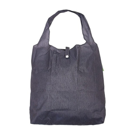 Einkaufstasche ECO CHIC faltbar 56x38x10cm Kunststoff 100% recycelt Uni Grau