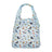 Einkaufstasche ECO CHIC faltbar 56x38x10cm Kunststoff 100% recycelt Vögel Blau