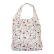 Einkaufstasche ECO CHIC faltbar Blüten Beige 56x38x10cm Kunststoff 100% recycelt
