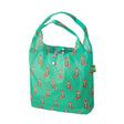 Einkaufstasche ECO CHIC faltbar Füchse Grün 56x38x10cm Kunststoff 100% recycelt