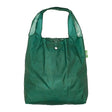 Einkaufstasche ECO CHIC faltbar Uni Grün 56x38x10cm Kunststoff 100% recycelt