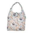 Einkaufstasche ECO CHIC faltbar Waldtiere 56x38x10cm Kunststoff 100% recycelt
