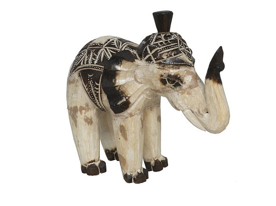 Elefant 11x28x25cm Holz