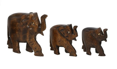 Elefant 3er Set Holz