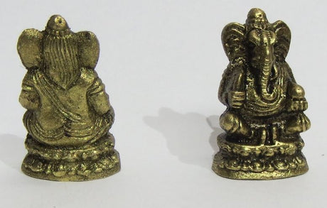 Ganesha Messing 2.8x1.7x1.2cm INDIEN