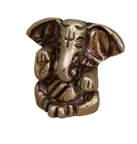 Ganesha Messing 2.8x2.8cm INDIEN