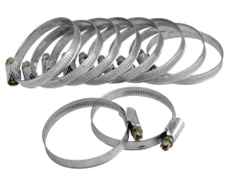 Gartenschlauchschellen 10er Set 10mm -16mm Edelstahl Extol Craft