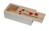 Geldgeschenkebox 10x5x2.5 cm "Für einen Herzenswunsch"