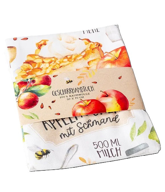 Geschirrtuch Apfelkuchen 50 x 70 cm