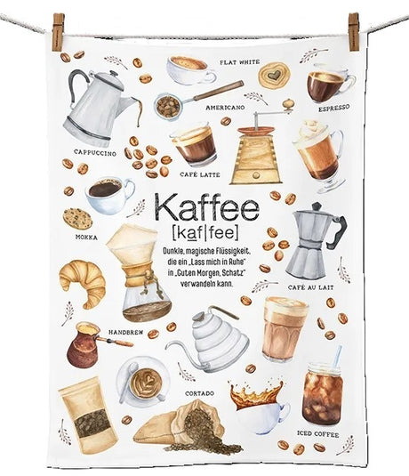 Geschirrtuch Coffee Lover 50 x 70 cm