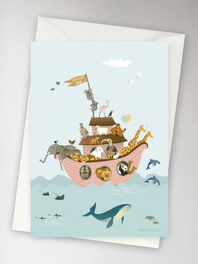 Grusskarte NOAHS ARK A6 (10.5x15 cm)