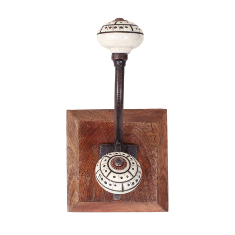 Haken Holz/Keramik
