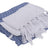 Hamamtuch blau 80x170cm 80% Baumwolle 20% Polyester