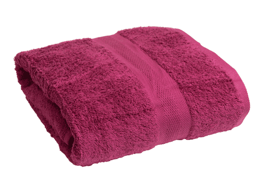 Handtuch Smooth Frottierwäsche 50x100cm 500gsm Fuchsia