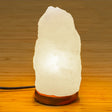 Himalayasalz-Lampe Rock weiss 1-2kg (ca. 15-18cm)