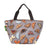 Kühltasche Lunch Bag ECO CHIC 17.5x30x13.5cm Kunststoff 100% recycelt grau Schmetterlinge