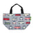 Kühltasche Lunch Bag ECO CHIC 17.5x30x13.5cm Kunststoff 100% recycelt grau VW Auto