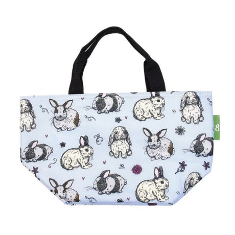 Kühltasche Lunch Bag ECO CHIC 17.5x30x13.5cm Kunststoff 100% recycelt hellblau Hässchen