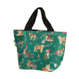 Kühltasche Lunch Bag ECO CHIC Grosse Katzen Grün 17.5x30x13.5cm Kunststoff 100% recycelt