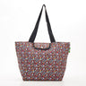 Kühltasche gross ECO CHIC faltbar 29x44x17cm Kunststoff 100% recycelt Blümchen