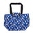Kühltasche gross ECO CHIC faltbar 29x44x17cm Kunststoff 100% recycelt blau Papageientaucher