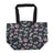 Kühltasche gross ECO CHIC faltbar 29x44x17cm Kunststoff 100% recycelt schwarz Fahrräder