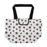 Kühltasche gross ECO CHIC faltbar 29x44x17cm Kunststoff 100% recycelt weiss Bienen