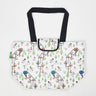 Kühltasche gross ECO CHIC faltbar 29x44x17cm Kunststoff 100% recycelt weiss Skifahrer