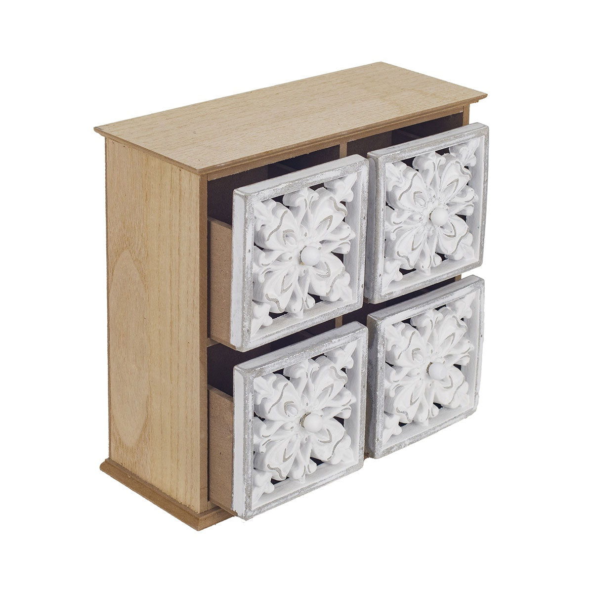 Kästchen mit 4 Schubladen