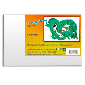 Leinwand auf Keilrahmen 38mm 18x24cm