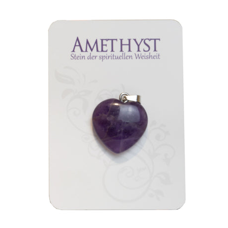 Naturedelstein Anhänger Amethyst 2.2cm
