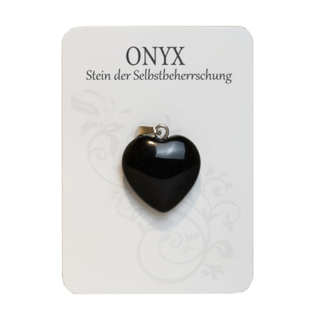 Naturedelstein Anhänger Onyx 2.2cm