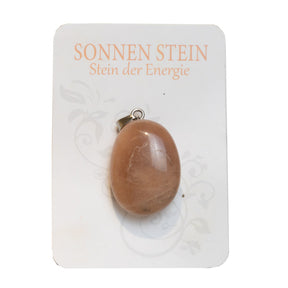 Naturedelstein Anhänger Sonnenstein 2.2cm