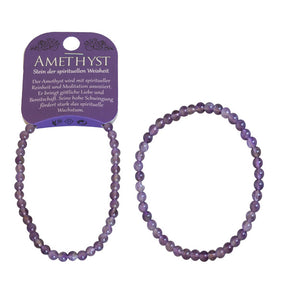 Naturedelstein Armband Amethyst 190x4mm