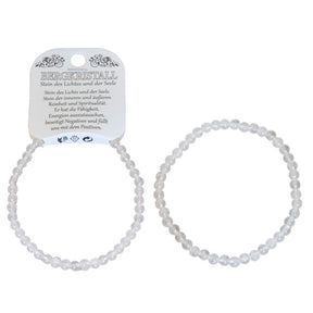 Naturedelstein Armband Bergkristall 190x4mm