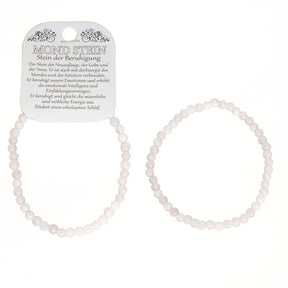 Naturedelstein Armband Mondstein 190x4mm