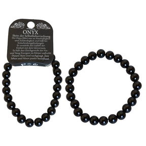 Naturedelstein Armband Onyx 190x8mm