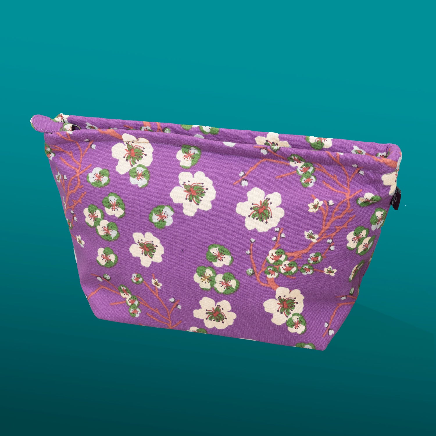 Necessaire (BLOSSOM PURPLE COTTON KIT) 100% Baumwolle 33x19x13cm lila