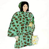 Poncho ECO CHIC faltbar 130x110cm Kunststoff 100% recycelt