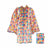 Poncho ECO CHIC faltbar 130x110cm Kunststoff 100% recycelt Katzen bunt