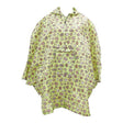Poncho ECO CHIC faltbar Schafe Grün 130x110cm Kunststoff 100% recycelt