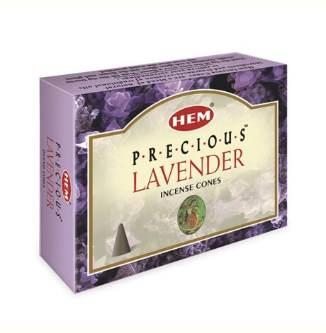 Räucherkegel HEM 10er Precious Lavendel