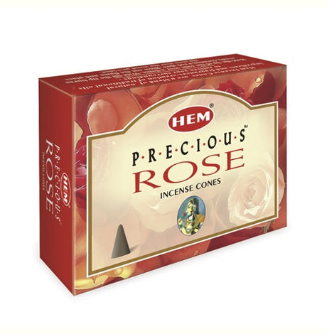 Räucherkegel HEM 10er precious Rose