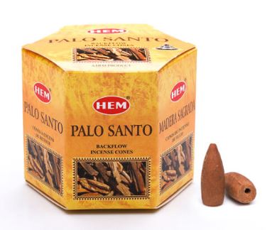 Räucherkegel HEM Rückfluss 40er PALO SANTO