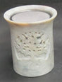 Räucherofen mit Metallsieb Speckstein Baum des Lebens 7.57x9cm INDIEN