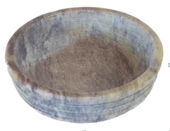 Räucherschale 10cm Speckstein INDIEN