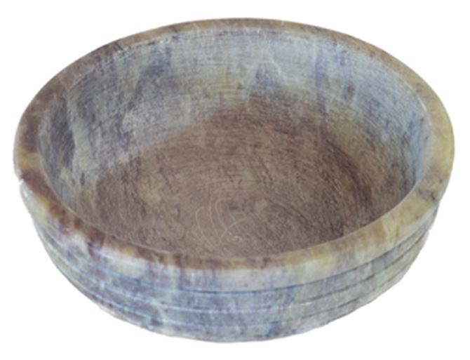 Räucherschale 15cm Speckstein INDIEN