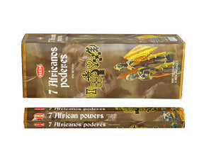 Räucherstäbchen HEM 6eckig 20sticks 7 AFRICAN POWERS